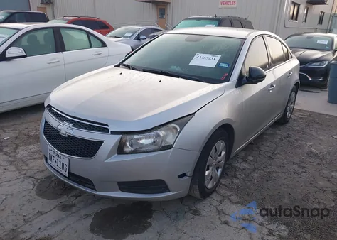 2012 Chevrolet Cruze Ls z USA, uszkodzony, nr VIN 1G1PC5SH3C7381675